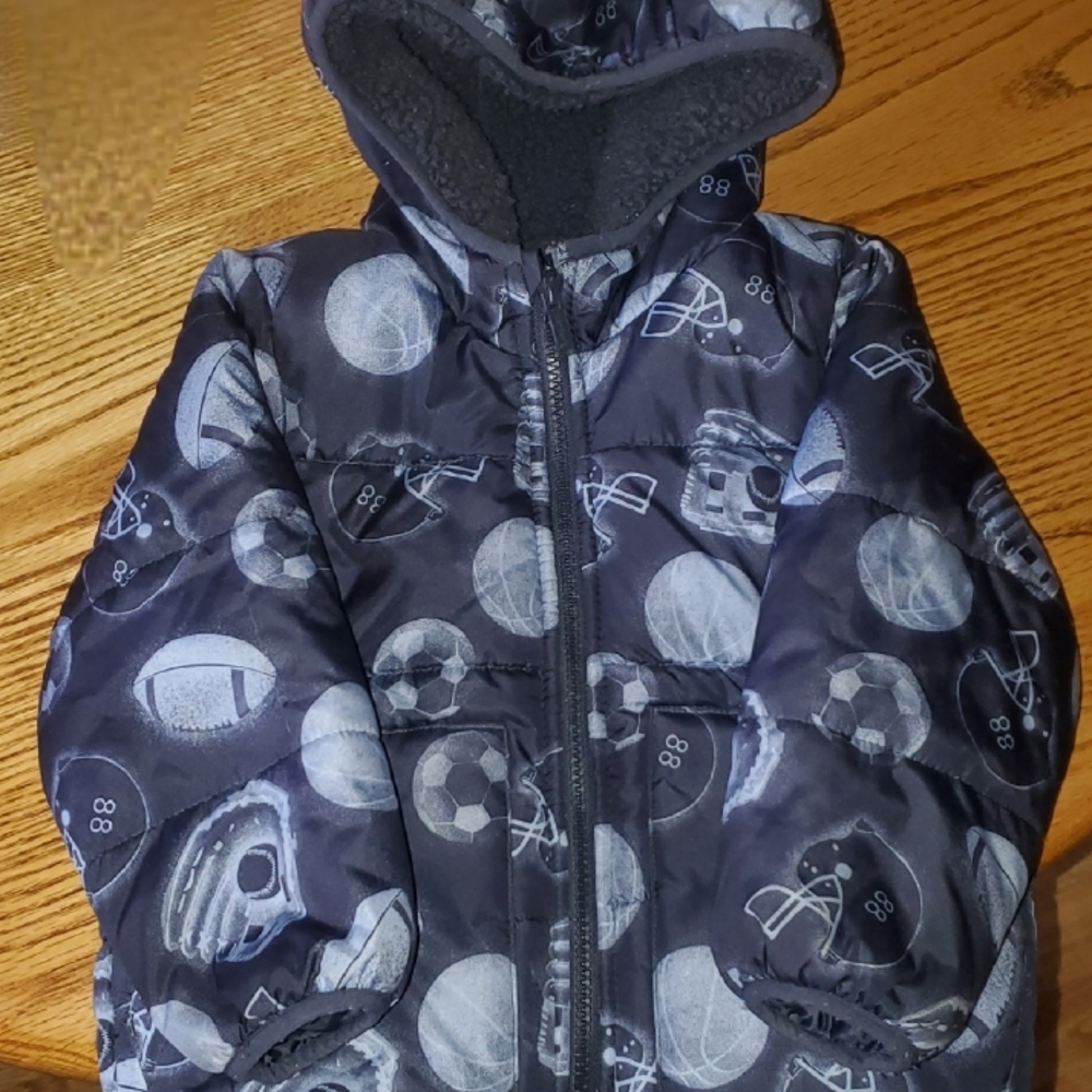 Boy's 3T Carter's Dark Blue Winter Jacket